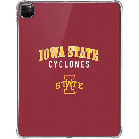 Iowa State University Collegiate Text iPad Pro 11in (2024) Clear Case