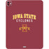 Iowa State University Collegiate Text iPad Pro 13in M4 (2024) Skin