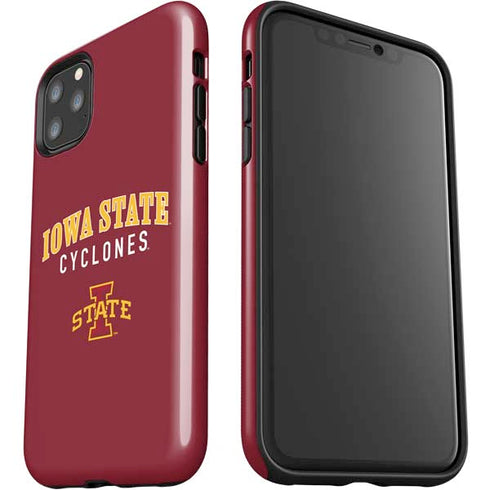Iowa State University Collegiate Text iPhone 11 Pro Max Impact Case