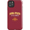 Iowa State University Collegiate Text iPhone Cases