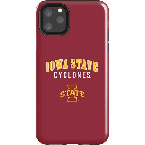 Iowa State University Collegiate Text iPhone 11 Pro Max Impact Case