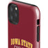 Iowa State University Collegiate Text iPhone 11 Pro Max Impact Case