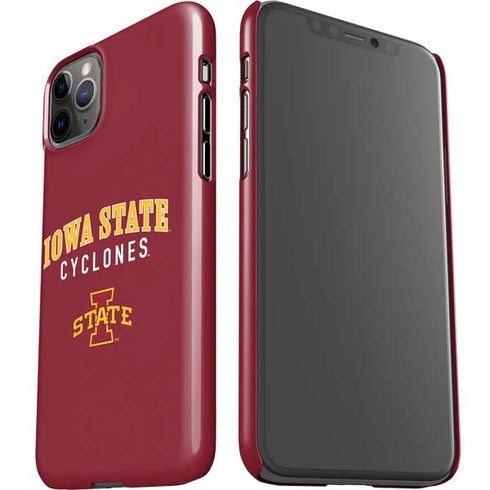 Iowa State University Collegiate Text iPhone 11 Pro Max Lite Case