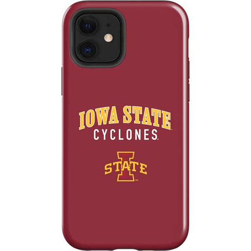 Iowa State University Collegiate Text iPhone 12 Impact Case