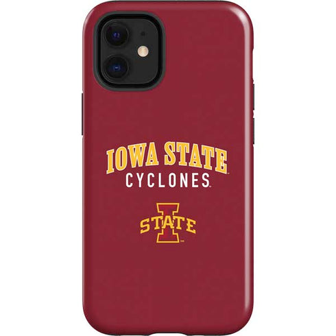 Iowa State University Collegiate Text iPhone 12 Mini Impact Case