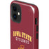 Iowa State University Collegiate Text iPhone 12 Mini Impact Case