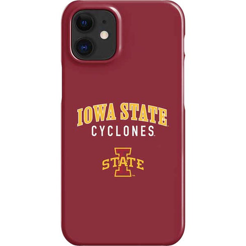 Iowa State University Collegiate Text iPhone 12 Mini Lite Case