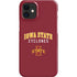 Iowa State University Collegiate Text iPhone 12 Mini Lite Case