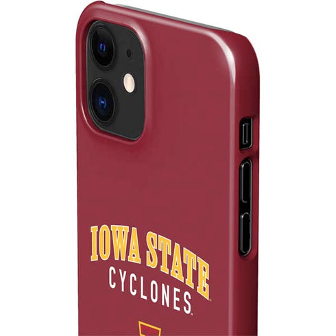 Iowa State University Collegiate Text iPhone 12 Mini Lite Case