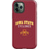 Iowa State University Collegiate Text iPhone 12 Pro Impact Case
