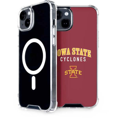 Iowa State University Collegiate Text iPhone 13 MagSafe Case