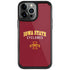 Iowa State University Collegiate Text iPhone Cases