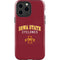 Iowa State University Collegiate Text iPhone 13 Pro Max Impact Case
