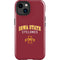 Iowa State University Collegiate Text iPhone 14 Plus Impact Case