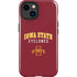 Iowa State University Collegiate Text iPhone 14 Plus Impact Case