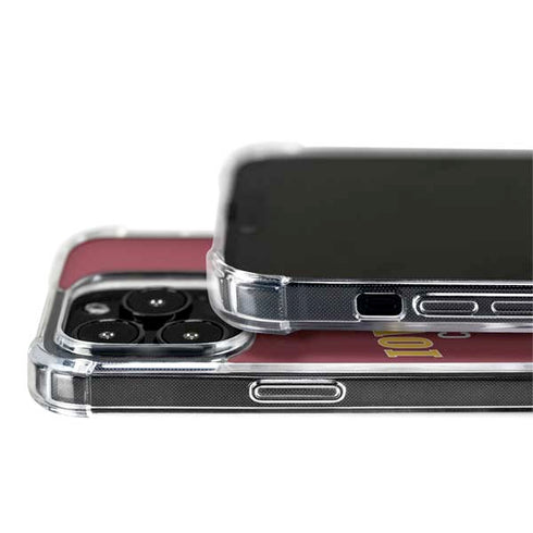 Iowa State University Collegiate Text iPhone 14 Pro MagSafe Case