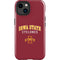 Iowa State University Collegiate Text iPhone 15 Impact Case
