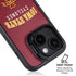 Iowa State University Collegiate Text iPhone 15 Kickstand Case