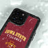 Iowa State University Collegiate Text iPhone 15 Pro Waterproof Case