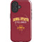 Iowa State University Collegiate Text iPhone 16 Magsafe Impact Case