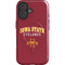 Iowa State University Collegiate Text iPhone 16 Plus Magsafe Impact Case