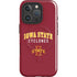 Iowa State University Collegiate Text iPhone 16 Pro Magsafe Impact Case