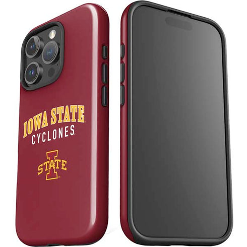 Iowa State University Collegiate Text iPhone 16 Pro Max Impact Case