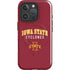 Iowa State University Collegiate Text iPhone 16 Pro Max Magsafe Impact Case