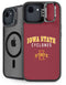 Iowa State University Collegiate Text iPhone 16e Kickstand Case