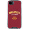 Iowa State University Collegiate Text iPhone 16e Clear Case