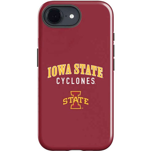 Iowa State University Collegiate Text iPhone 16e Impact Case