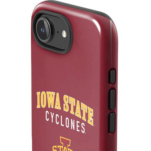 Iowa State University Collegiate Text iPhone 16e Impact Case