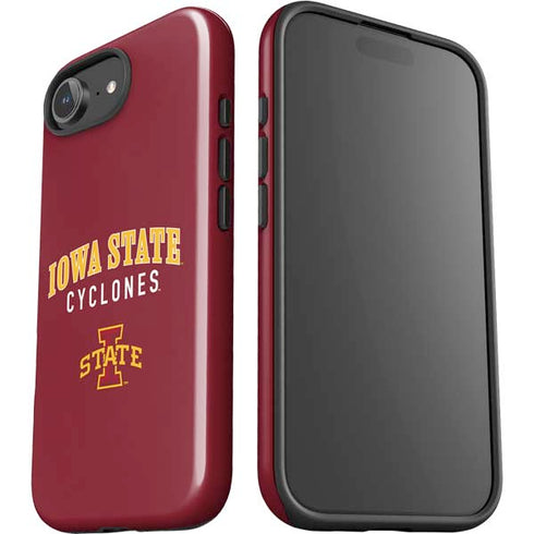 Iowa State University Collegiate Text iPhone 16e Impact Case