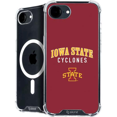 Iowa State University Collegiate Text iPhone 16e MagSafe Case