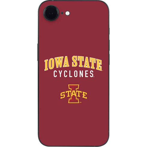 Iowa State University Collegiate Text iPhone 16e Skin