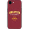 Iowa State University Collegiate Text iPhone 16e Skin