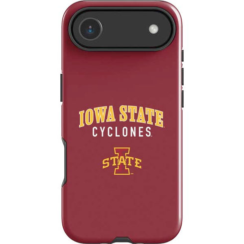 Iowa State University Collegiate Text iPhone 17 Air Impact Case