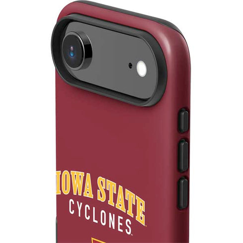 Iowa State University Collegiate Text iPhone 17 Air Impact Case