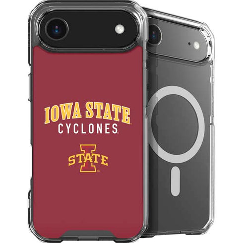 Iowa State University Collegiate Text iPhone 17 Air MagSafe Case