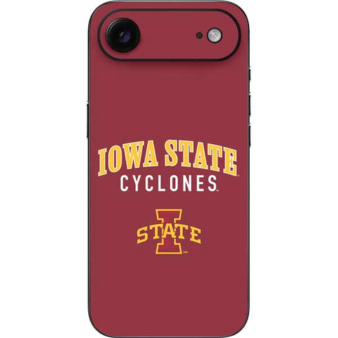 Iowa State University Collegiate Text iPhone 17 Air Skin