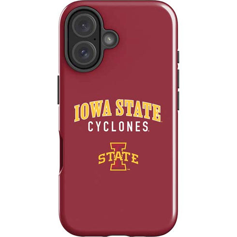 Iowa State University Collegiate Text iPhone 17 Impact Case