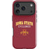 Iowa State University Collegiate Text iPhone 17 Pro Max Impact Case