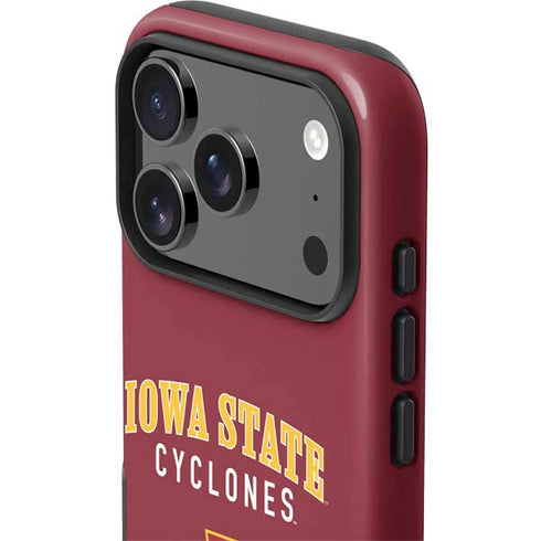 Iowa State University Collegiate Text iPhone 17 Pro Max Impact Case