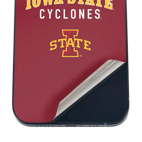 Iowa State University Collegiate Text iPhone 17 Pro Skin