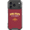 Iowa State University Collegiate Text iPhone 18 Pro Clear Case