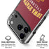 Iowa State University Collegiate Text iPhone 18 Pro Clear Case