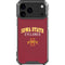 Iowa State University Collegiate Text iPhone 18 Pro Max Clear Case