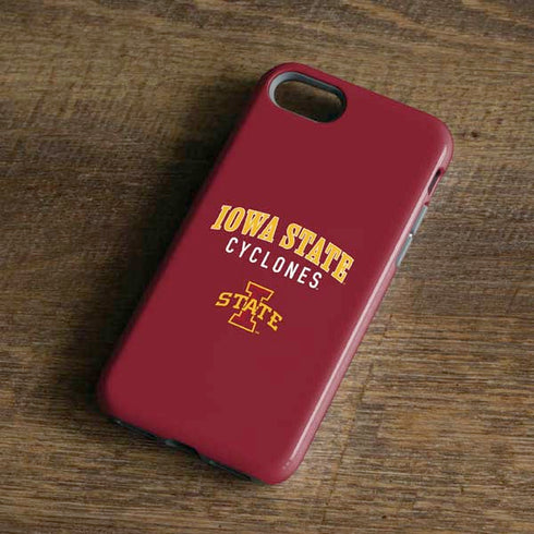 Iowa State University Collegiate Text iPhone 8 Pro Case