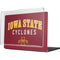 Iowa State University Collegiate Text MacBook Pro 14in (2021-24) Case plus Skin