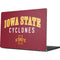 Iowa State University Collegiate Text Apple MacBook Pro 14-inch Skin